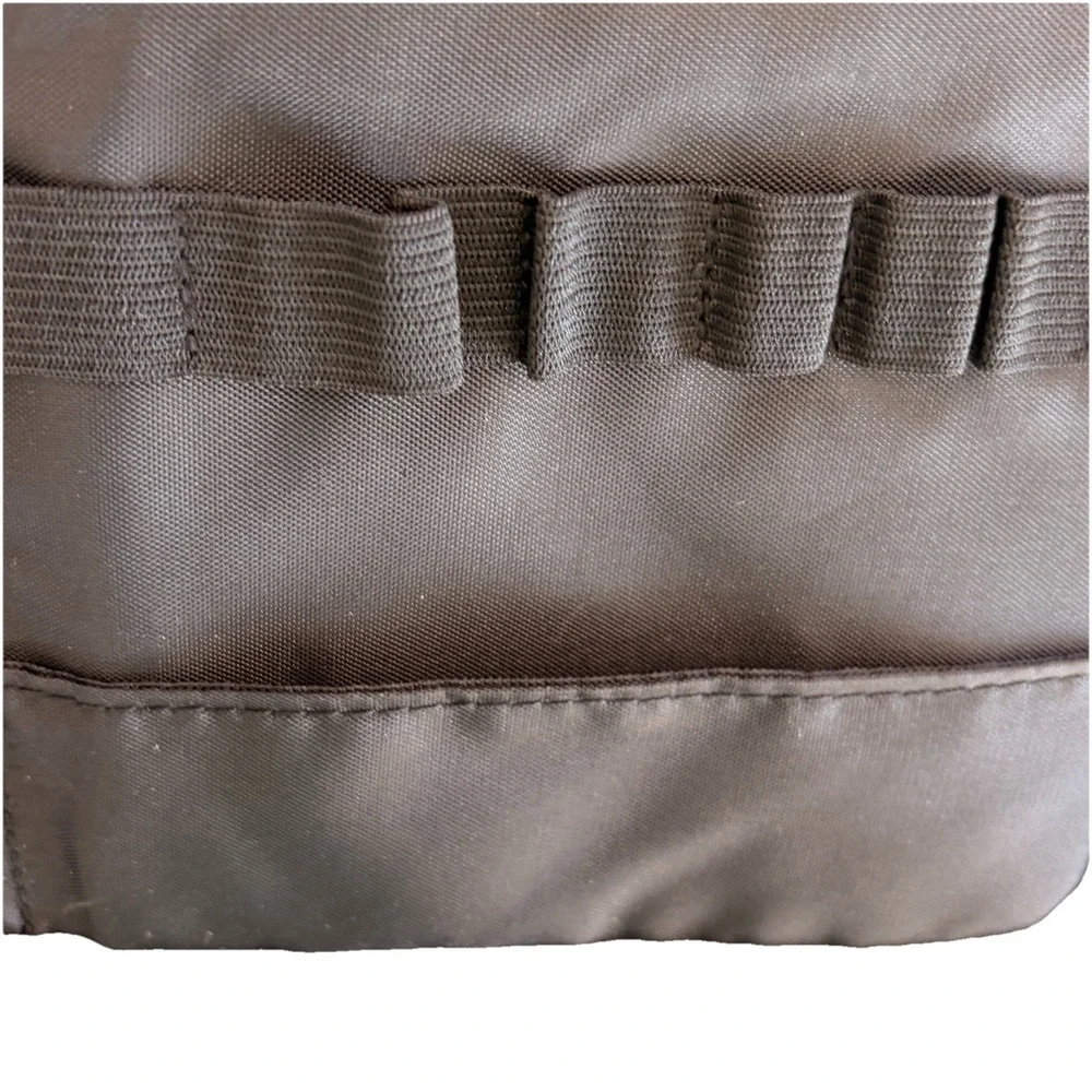 Gray Sephora Brush Bag With Magnetic Close